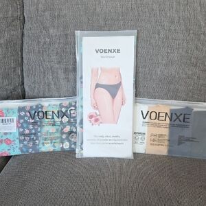 Women's Intimates Set Of Voenxe Thong Underwear, 3 - 5 Packs, Multi Colored, L